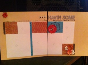 scrapbook layout